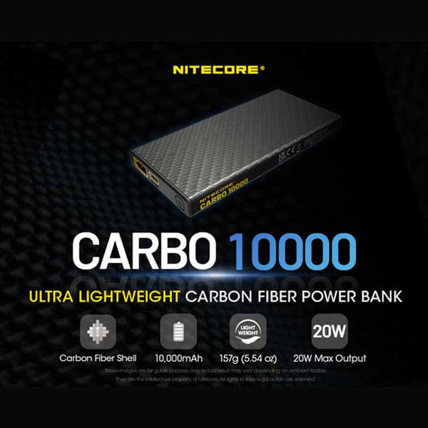 NITECORE CARBO 10000 Power bank