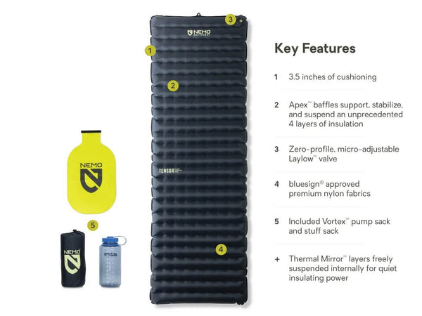NEMO Tensor Extreme Conditions Ultralight Insulated Sleeping Pad