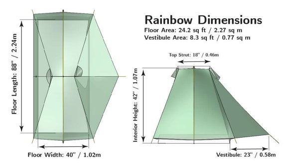 TARPTENT Rainbow (Silpoly)