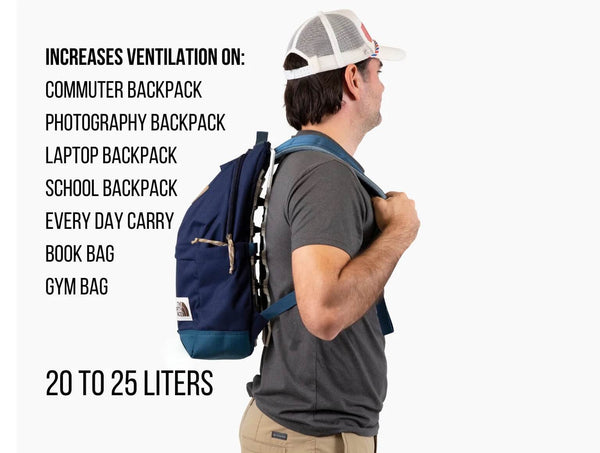 VAUCLUSE GEAR Ultralight Backpack Ventilation Frame & Sleeve