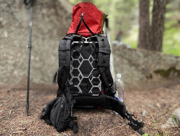 VAUCLUSE GEAR Ultralight Backpack Ventilation Frame & Sleeve