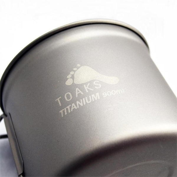 TOAKS Titanium 900ml Pot with 115mm Diameter