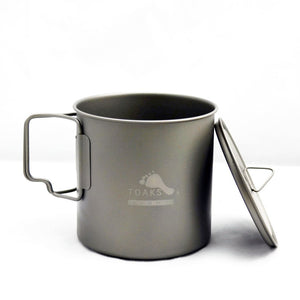 TOAKS LIGHT Titanium 650ml Pot - alternate view