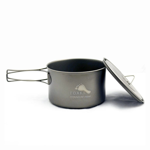 TOAKS LIGHT Titanium 700ml Pot with 115mm Diameter