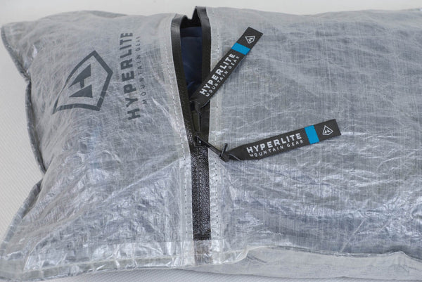 HMG Cuben Stuff Sack Pillow zip detail