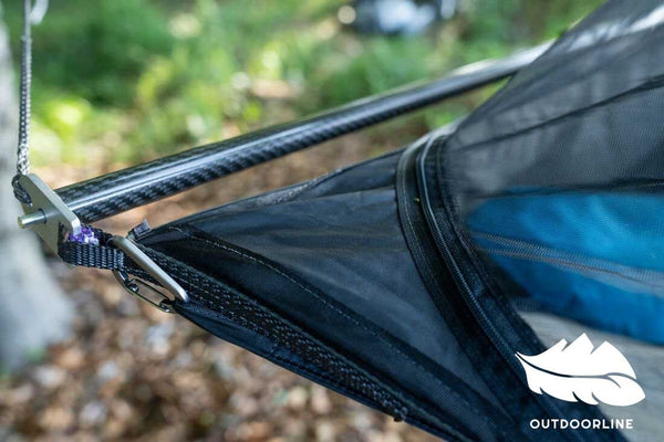 Rutalocura Carbon Spreader Bars for Warbonnet Ridgerunner Hammock