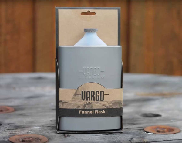 VARGO Titanium Funnel Flask