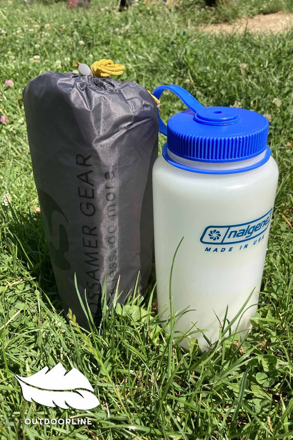 GOSSAMER GEAR Twinn Tarp packed