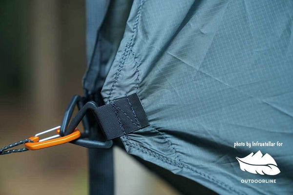 Warbonnet Outdoors Superfly built-in doors