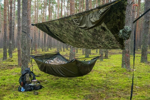 OUTDOORLINE Underquilt protector for bridge hammocks - alternate view