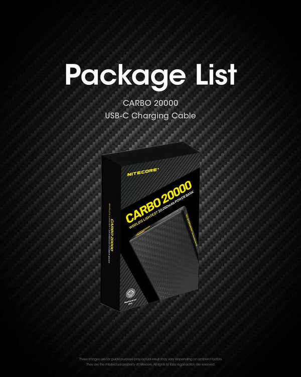 NITECORE CARBO 20000 Power bank