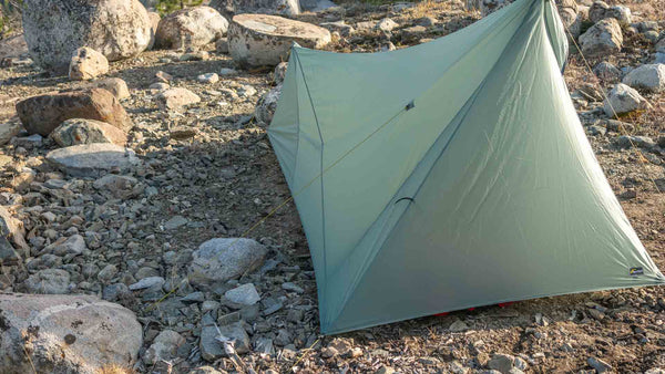 Tarptent ProTrek pitched, rear end view