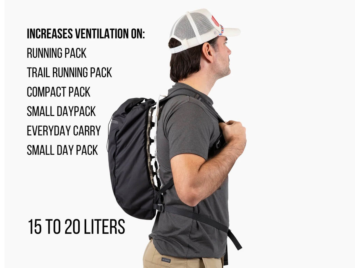 VAUCLUSE GEAR Ultralight Backpack Ventilation Frame & Sleeve 