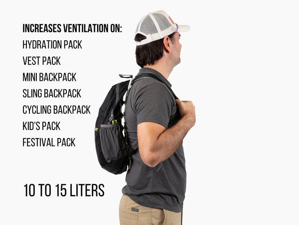 VAUCLUSE GEAR Ultralight Backpack Ventilation Frame & Sleeve