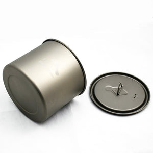TOAKS LIGHT Titanium 550ml Pot without Handle - alternate view