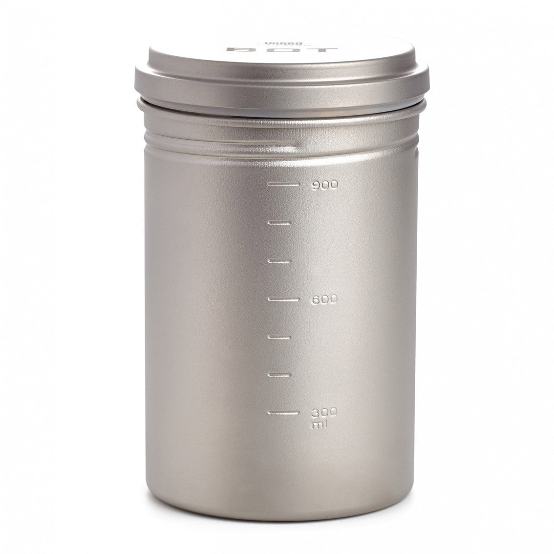 thumbnail image 2 of Vargo Titanium BOT HD Camping Pot - Ultralight Backpacking Cookware - Gray - 1 Set 2 of 4
