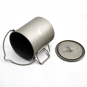 TOAKS Titanium 750ml Pot with bail handle - alternate view
