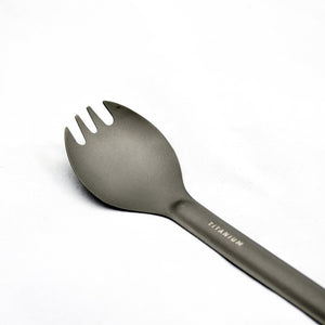 TOAKS Ultralight Titanium Spork (SLV-04) - alternate view