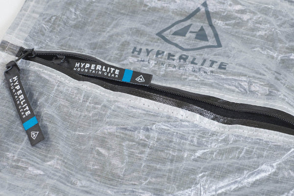 HMG Cuben Stuff Sack Pillow - large detail double zip