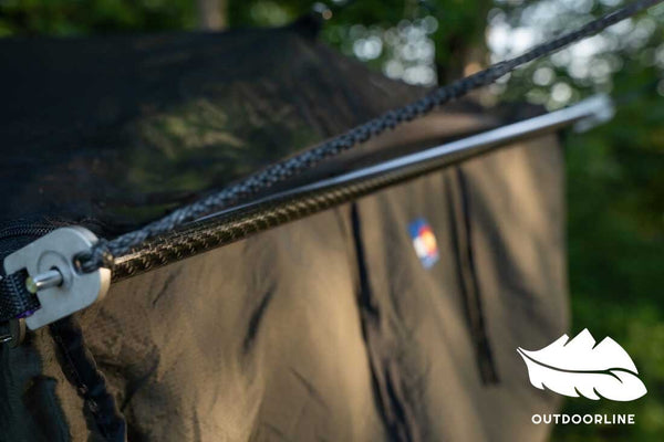 Rutalocura Carbon Spreader Bars for Warbonnet Ridgerunner Hammock