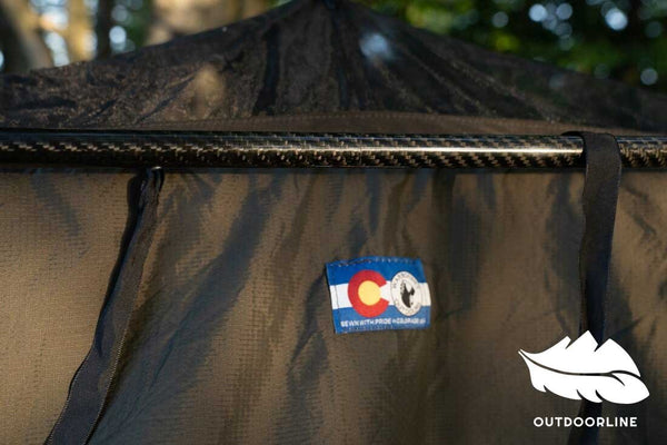 Rutalocura Carbon Spreader Bars for Warbonnet Ridgerunner Hammock