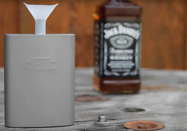VARGO Titanium Funnel Flask
