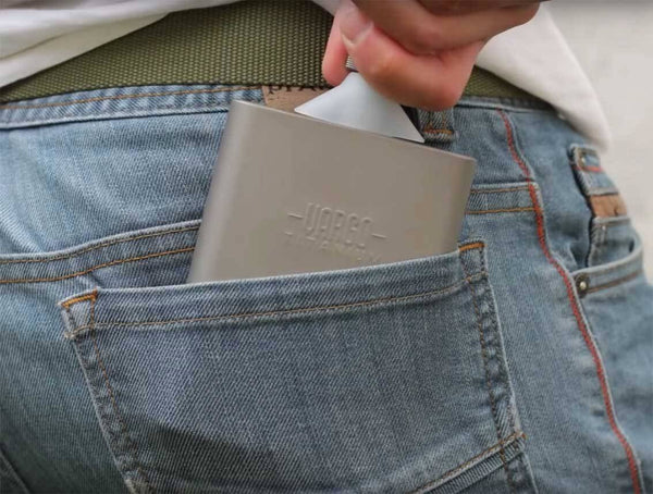 VARGO Titanium Funnel Flask