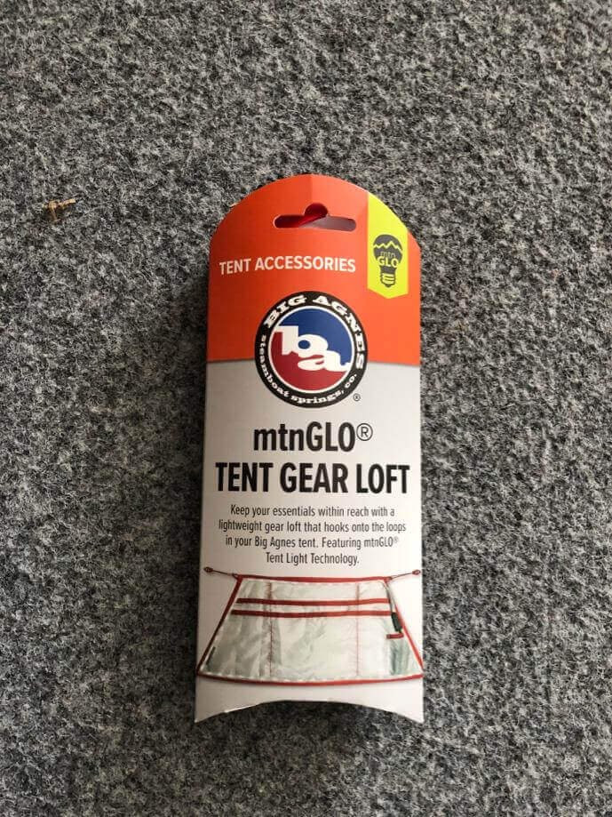 BIG AGNES mtnGLO Tent Gear Lofts – Outdoorline