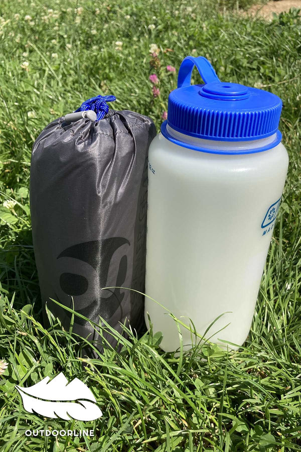 GOSSAMER GEAR Solo Tarp packed