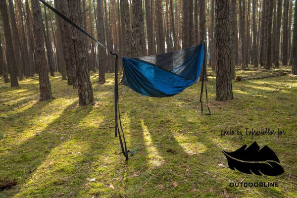 Warbonnet Outdoors Eldorado Hammock Ocean Blue