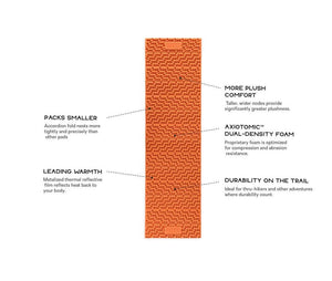 NEMO Switchback sleeping pad - alternate view