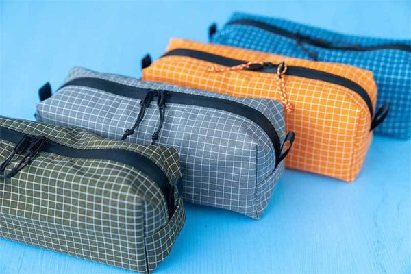 Ultralight zipper pouch