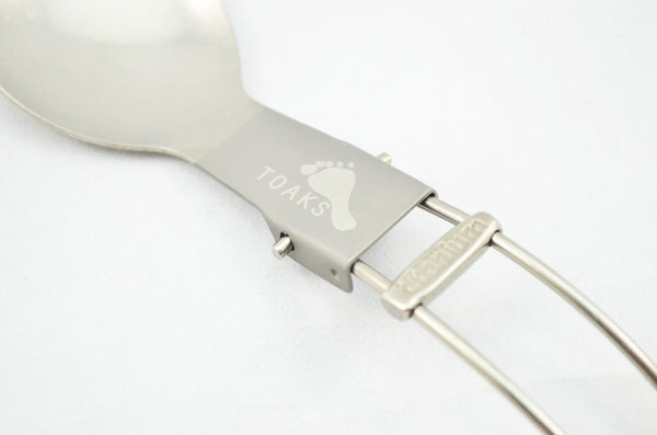 TOAKS Titanium Folding Spoon (SLV-07)