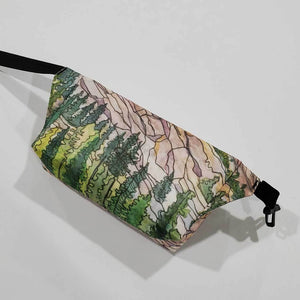 HIGH TAIL DESIGNS Ultralight Fanny Pack Watercolor Eldorado Canyon - sold out