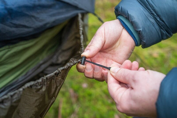 OUTDOORLINE Underquilt protector for end gathered hammocks