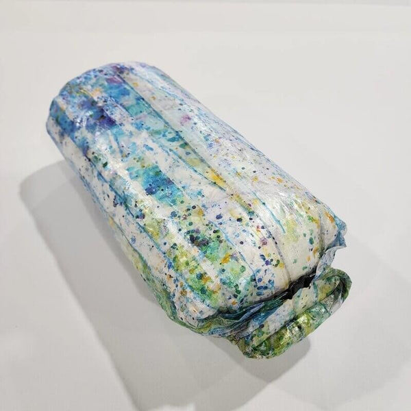 HIGH TAIL DESIGNS Watercolor Twilight Large Roll-Top Stuff Sack