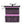 Zpacks Shower Satchel in lilac – open, showing mesh pockets