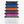 Six OUTDOORLINE Ultralight Wallet Large zippered pouches stacked, showing all colour options