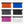 OUTDOORLINE Ultralight Wallet Large in six colours: orange, blue, grey, black, pink and white